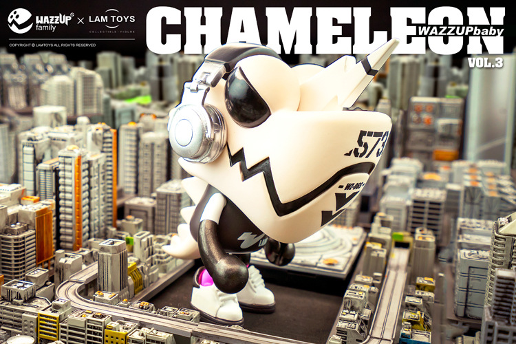 变色龙3盲盒三代独角兽恐龙公仔第三1983网红拆盲袋扭蛋 隐藏 变色龙