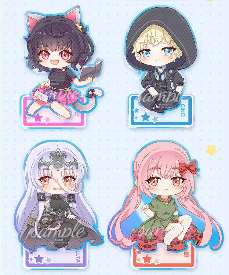 牌鸠音游美穗钥匙扣igallta吧唧gino弭儿 钥匙扣 鸠(geopelia)【图片