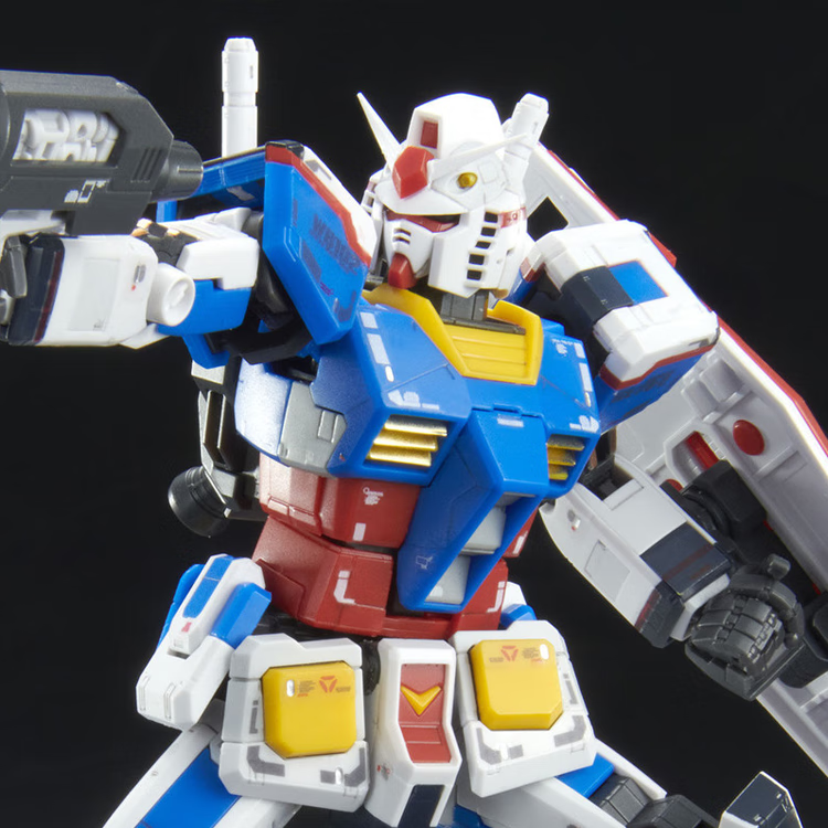 万代rg 1/144 rx-78-2 元祖 高达创战者team bright pb限定6 rg_元祖