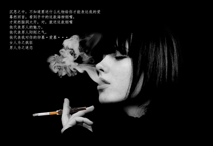 海柳烟嘴循环过滤器血柳赤柳活柳雕刻龙粗细烟通用血