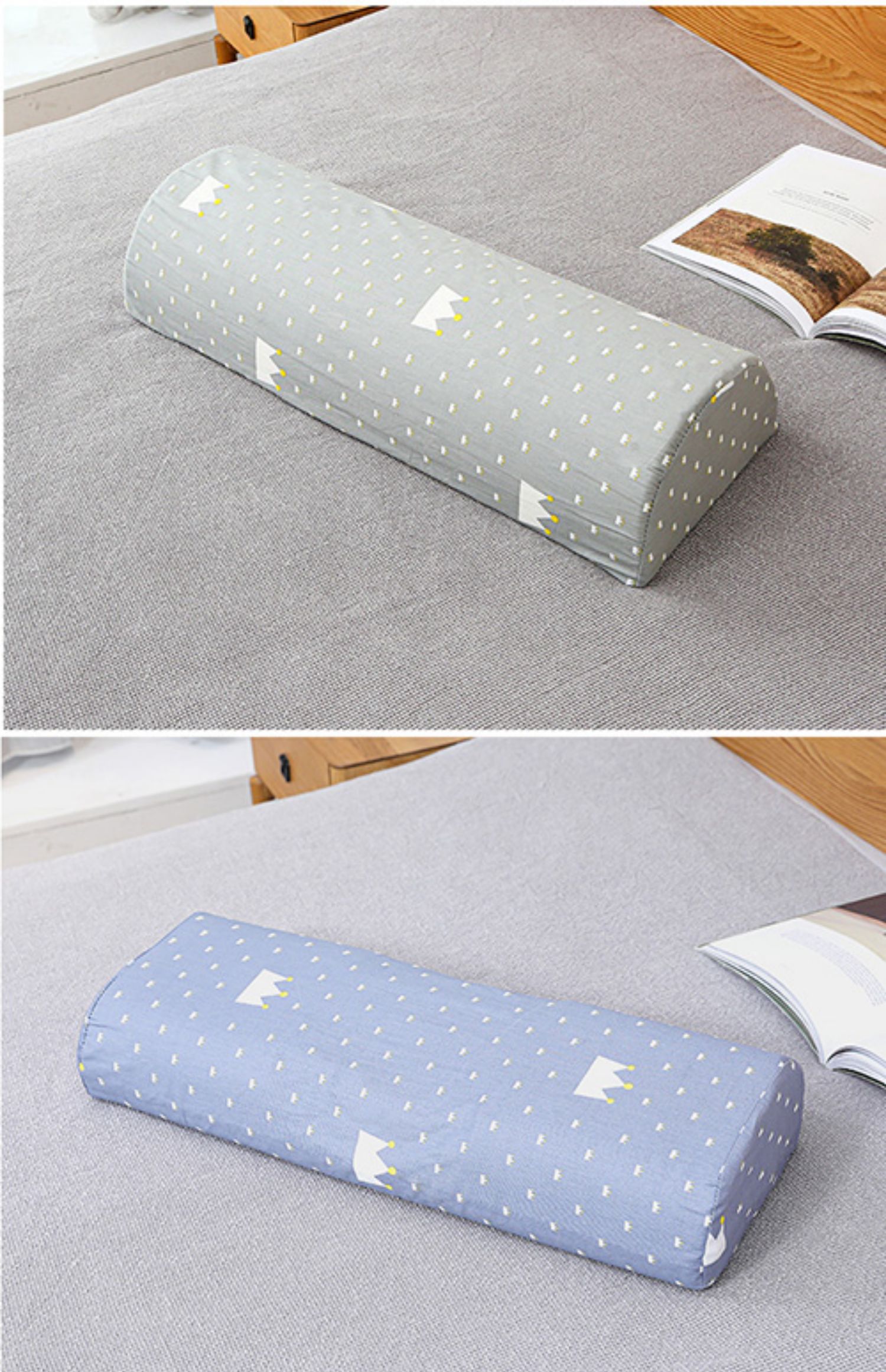 膝盖枕垫 泰国乳胶垫腿枕床上睡眠脚枕抬腿垫膝盖枕头静脉垫脚枕腿垫