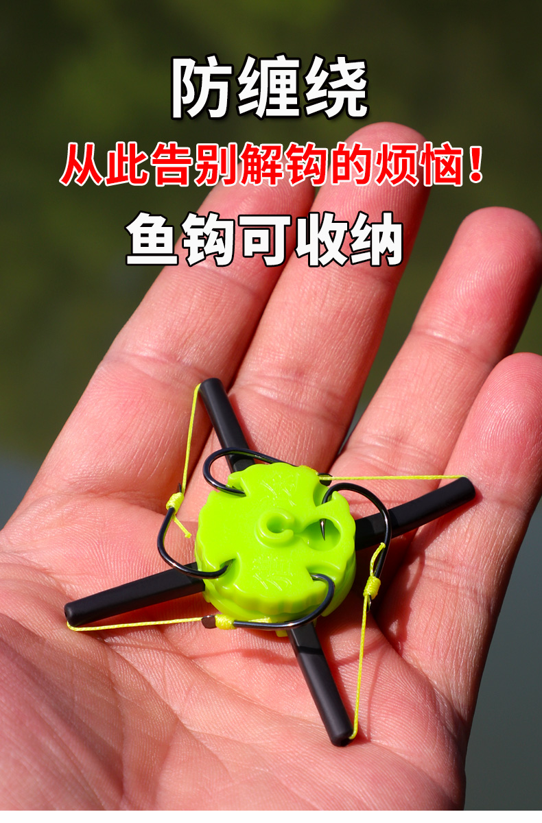 翻板钩新款爆炸钩套装方块饵料新款浮钓鲢鳙钓组的专用水怪钓饵茏翻板