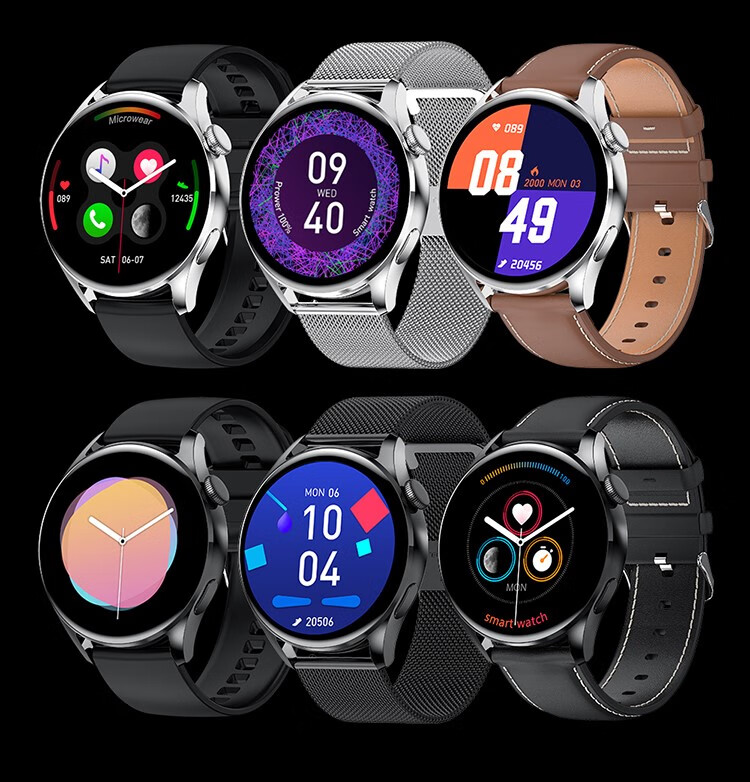 华强北s7 s8顶配版可插卡全触屏watch7智能手表多功能男女情侣运动计