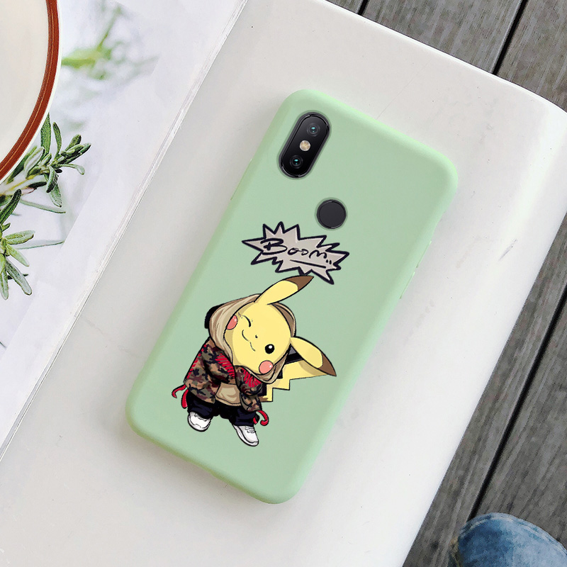 抹茶绿小米6x手机壳女款ml6x硅胶壳全包防摔超薄xiaom6x保护套男生