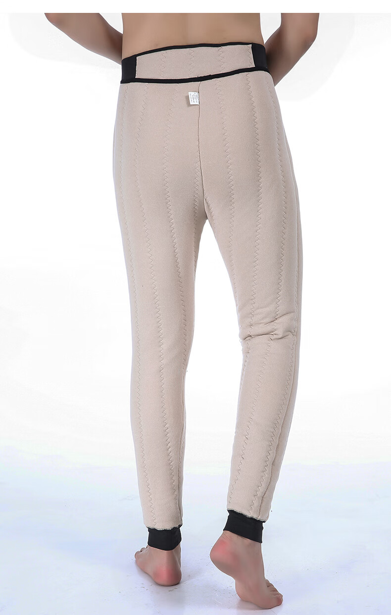 绒打底秋裤高腰修身弹力加厚东北防寒秋裤棉裤保暖毛裤全 羊毛保暖裤