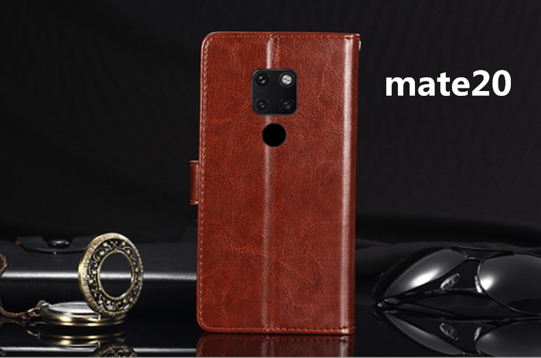 赞玲华为mate20手机壳mate20pro翻盖式皮套保护套rs硅胶全包边hmaal00