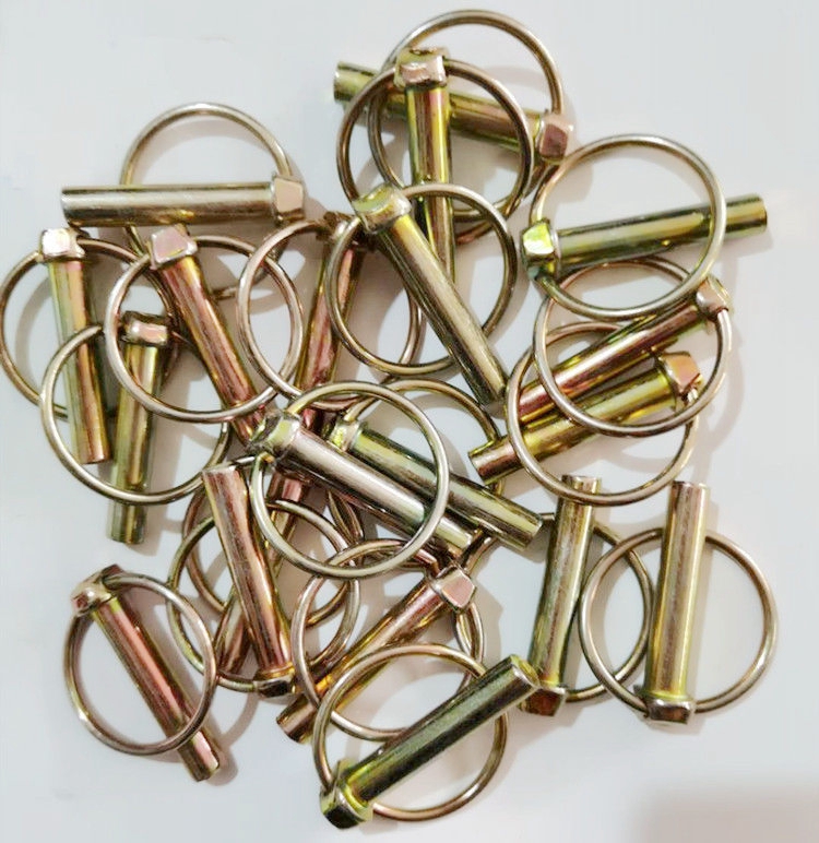 安全销保险销 环形o型销子销保险定位卡销弹簧防丢拖拉机插销开口圆锥