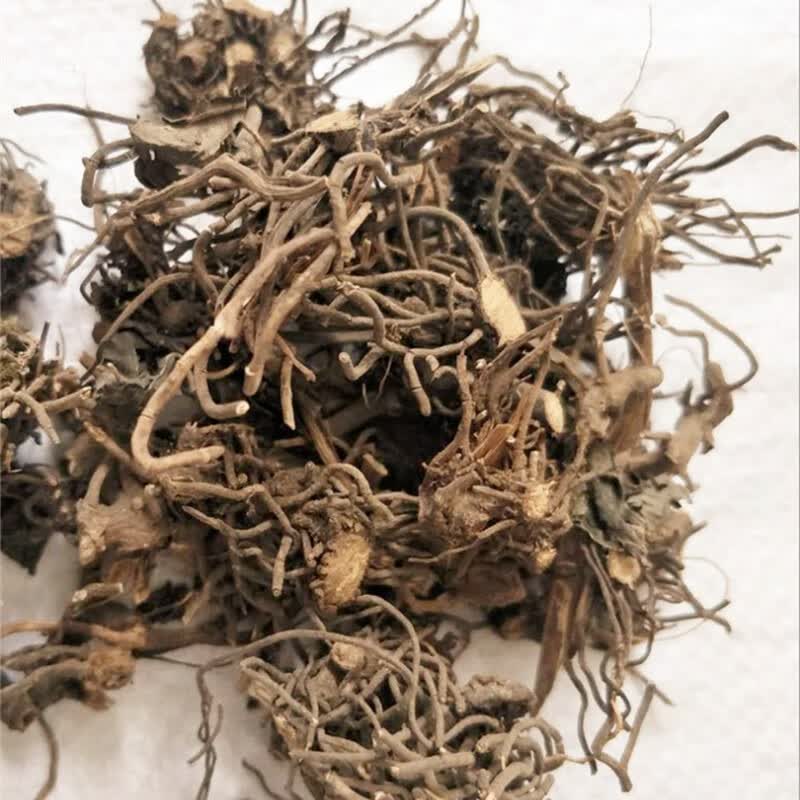 潽禧草堂中药材四块瓦别名四叶对四叶细辛四大天王四叶黄500克