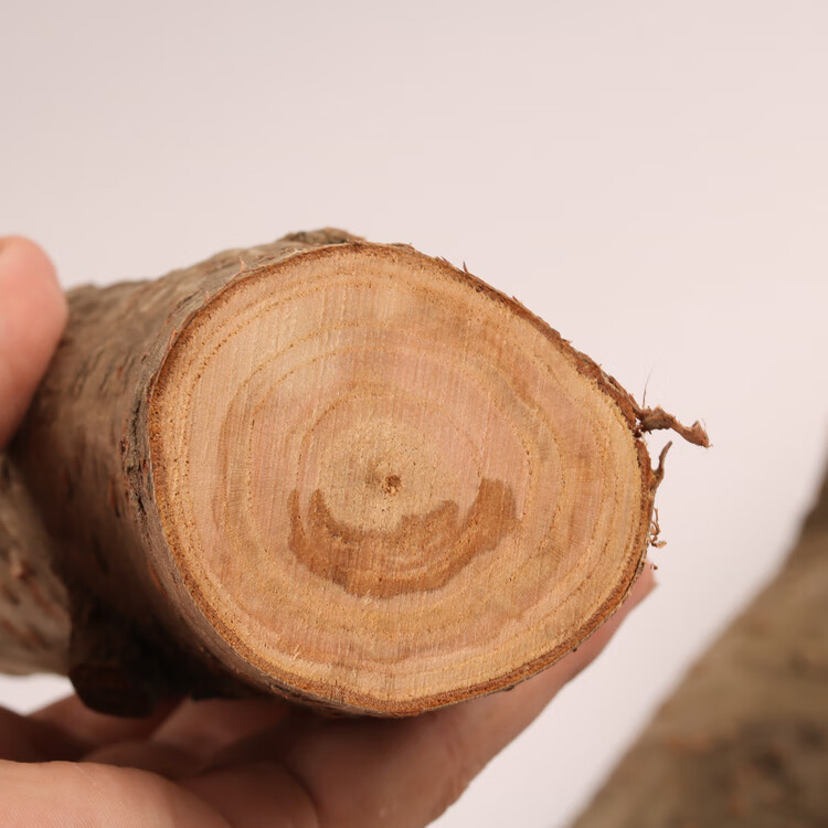 桃木木料原料diy桃木木料方块木块原木diy手工桃木料 原木段【长20