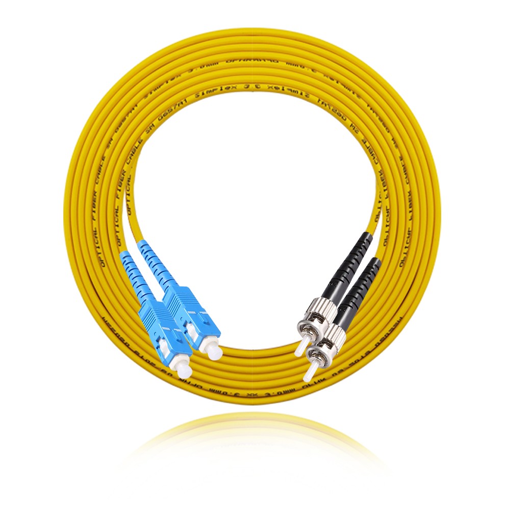 川正(cizi-op)光纤跳线电信级 sc-st单模双芯 st-sc 收发器尾纤 sc-st