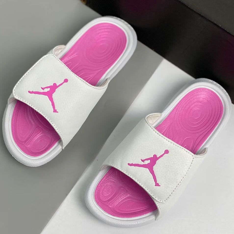 aj乔6飞人拖鞋潮牌时尚学院风一字拖乔六丹篮球运动男女款凉拖鞋聨名