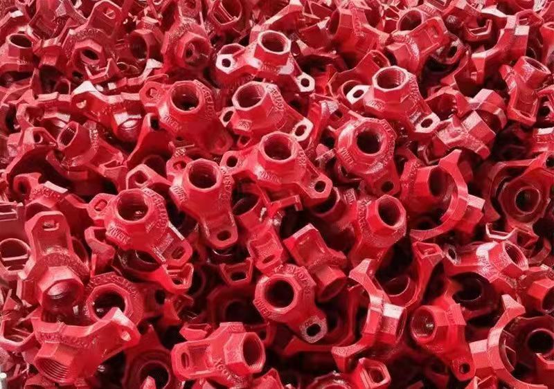 沟槽管件沟槽刚性卡箍114钢卡165刚卡刚性卡箍镀锌管连接件一站购刚卡