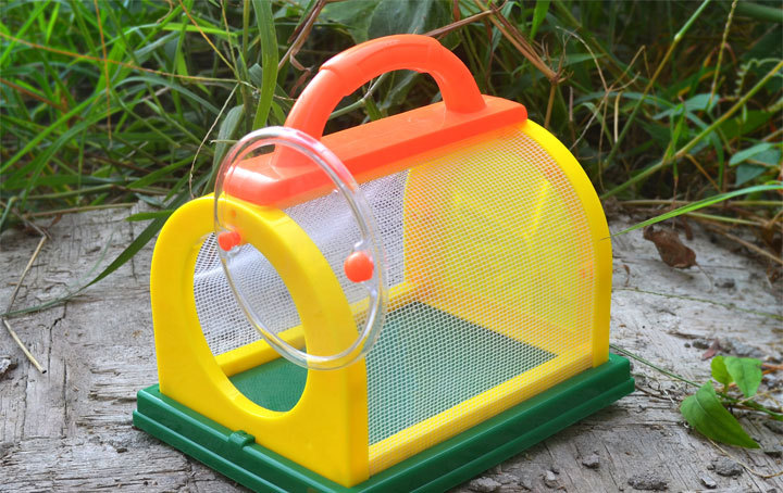 春尚新 不锈钢伸缩儿童昆虫网捕虫网捉虫网蜻蜓蝴蝶网抓小虾蝌蚪捞鱼