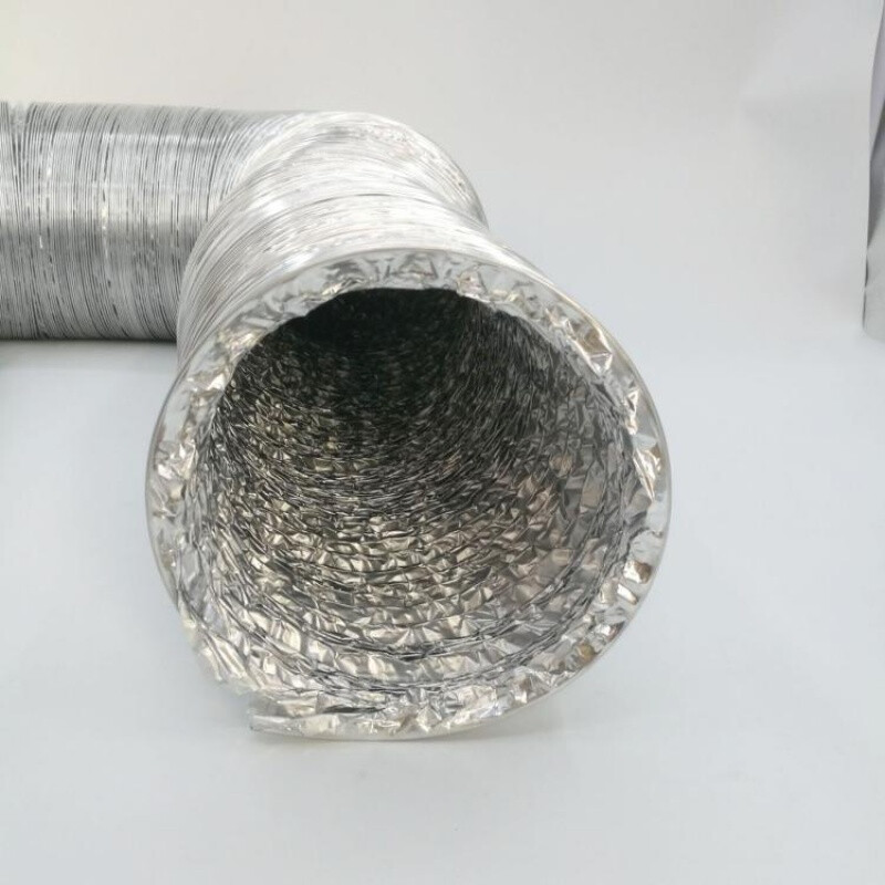 定制铝箔通风管伸缩软管空调养殖场排风管排烟管直径80300350400mm