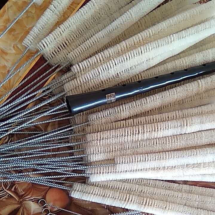 唢呐杆清理刷保养油芯子纯棉工具长毛管萧软毛防裂笙乐器清理刷 芯子