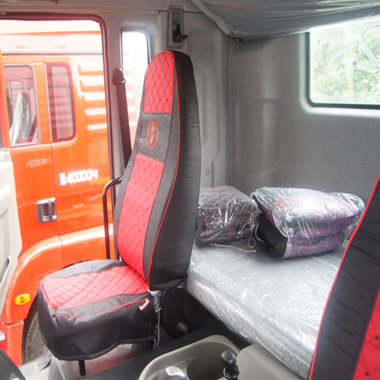 适用于红岩杰狮c500座垫套驾驶室装饰新金刚m100 m500专用卧铺套座套