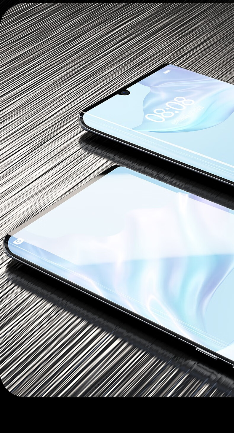 怡雪澳 华为p30pro手机膜高清陶瓷膜vog-al00全胶钢化软膜曲面全屏