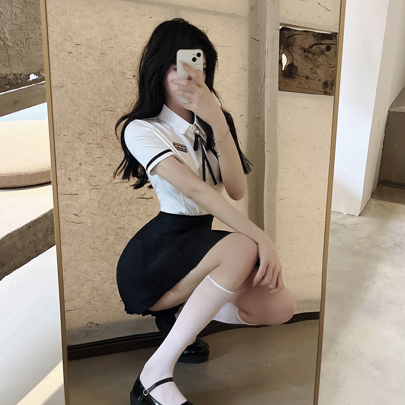 JK制服 短裙 老师图片