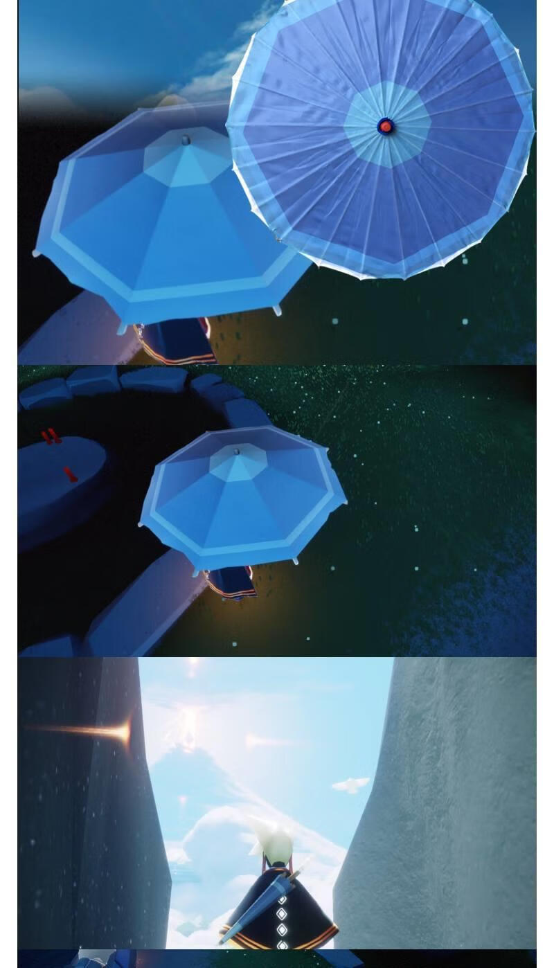 不舍天真 sky光遇爱心毕业季伞光遇雨伞cos游戏伞cosplay游戏道具伞