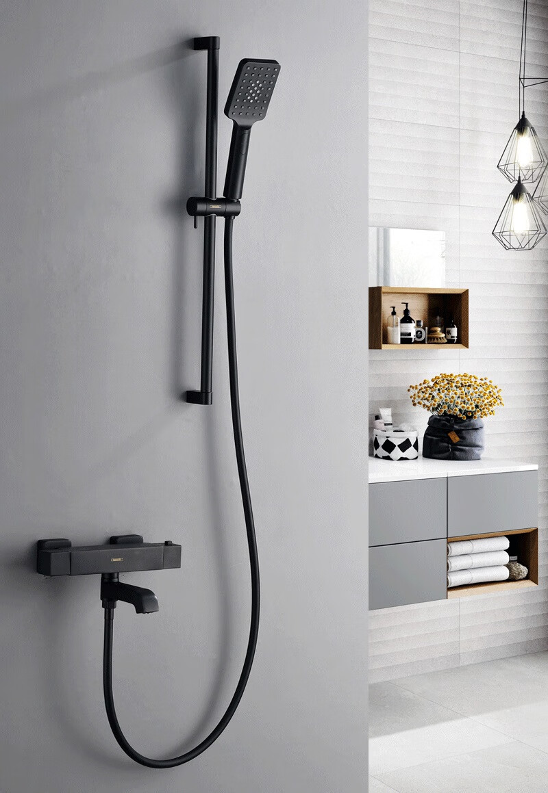 【包安装】德国黑森林智能恒温淋浴花洒套装增压浴室浴缸洗澡增压喷头