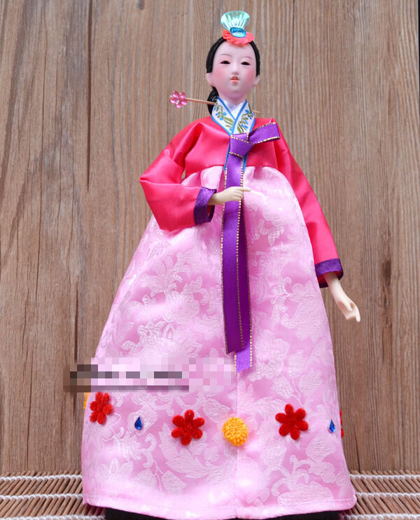 菲灿新款韩国人偶工艺摆件人形娃娃烤肉店料理店酒店用品装饰礼品特色