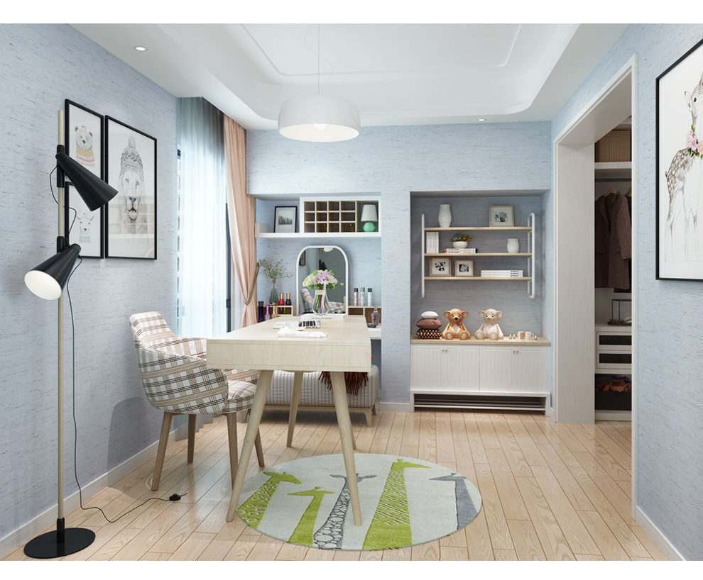 乐图美居letunome现代简约墙布无缝客厅卧室沙发电视背景墙个性定制