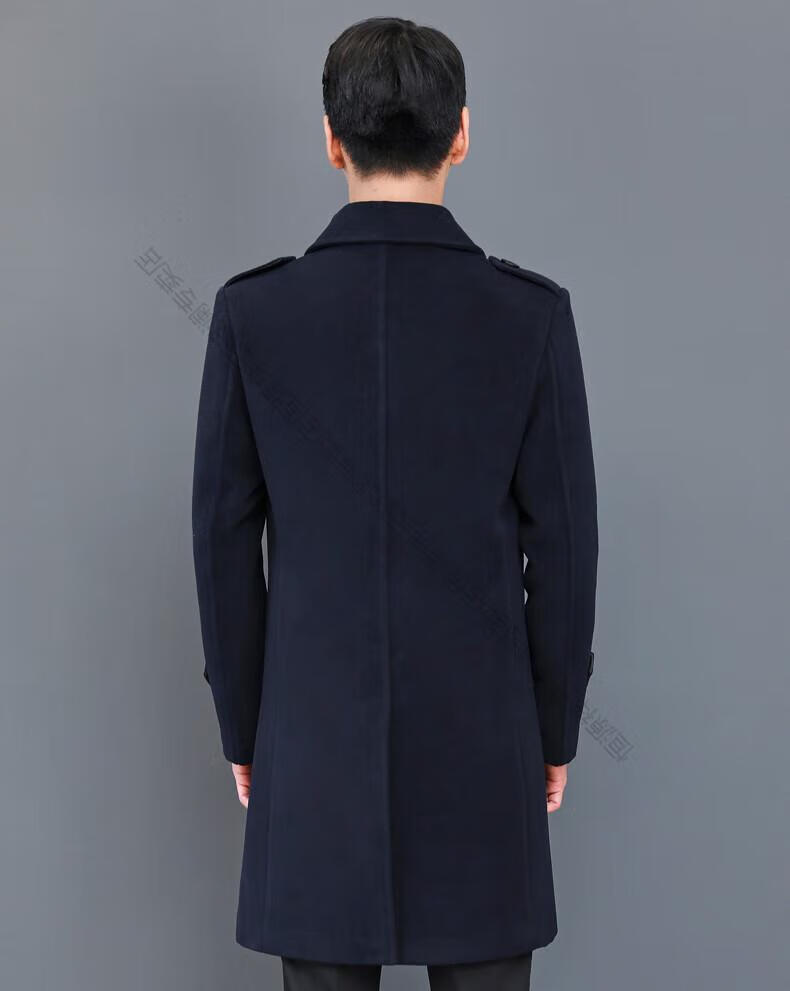 恒源祥旗舰官方秋冬职业工作服空姐毛呢外套女中长款酒店前台售楼部