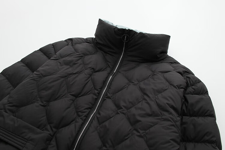 初中女孩子羽绒服大学生穿的冬季立领羽绒服学生女大童少女冬装外套