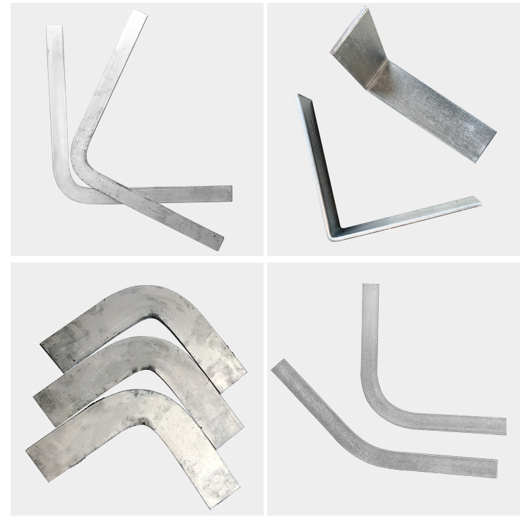 404国标热镀锌扁铁弯头接地扁钢水平弯头镀锌扁钢90度立弯直角弯pws