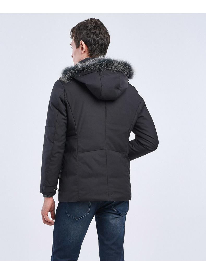 【劲霸男装frjv4323】劲霸男装 k-boxing 劲霸中长版茄克羽绒服2019