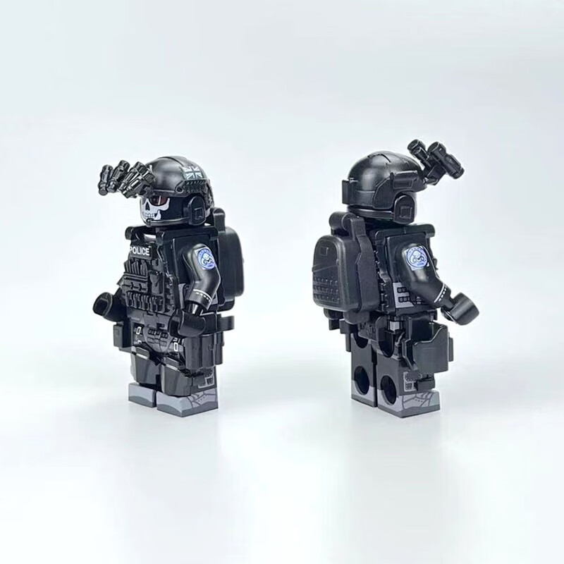 【官方直售】乐高(lego)特种兵警察人仔积木军事系列同款士兵幽灵部队