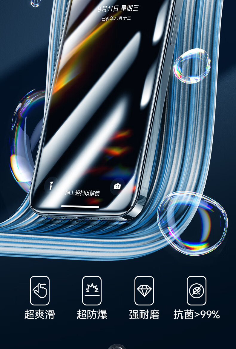 benks苹果13promax钢化膜iphone13康宁手机膜防偷窥ar增透电竞游戏