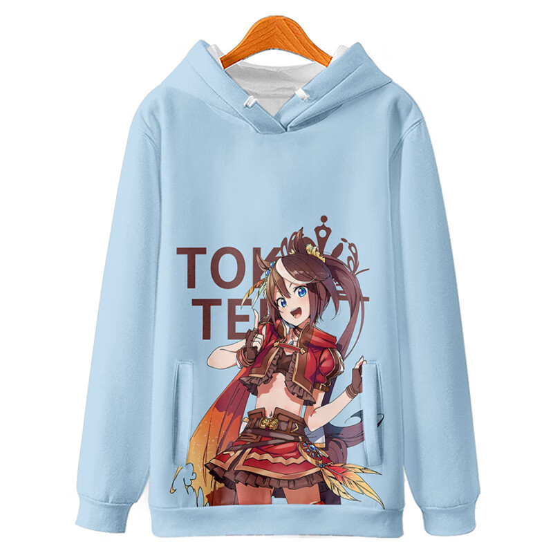 简顾jiangu赛马娘动漫周边衣服小栗帽二次元米浴东海帝皇秋冬连帽卫衣