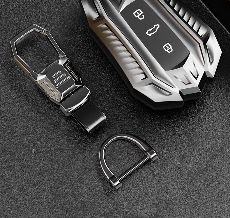 适用于东风风行t5evo钥匙套风神奕炫ev扣ax70壳gsmax遥控改装车包 a款