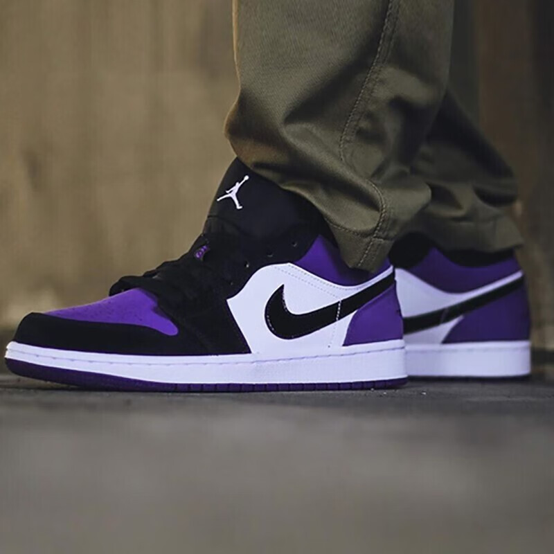 nike 耐克nike 耐克nike aj【现货】 1 low 低帮 纯白男子篮球鞋 5535