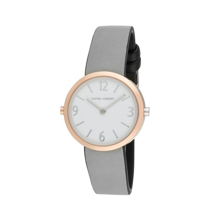 laura ashley罗兰爱思女腕表la2050ss石英机芯双面模拟表盘32mm