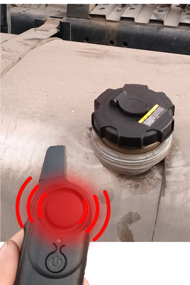 大货车油箱盖防盗 适用j6p货车油箱盖防盗报警器解放j6p防盗油箱盖天v