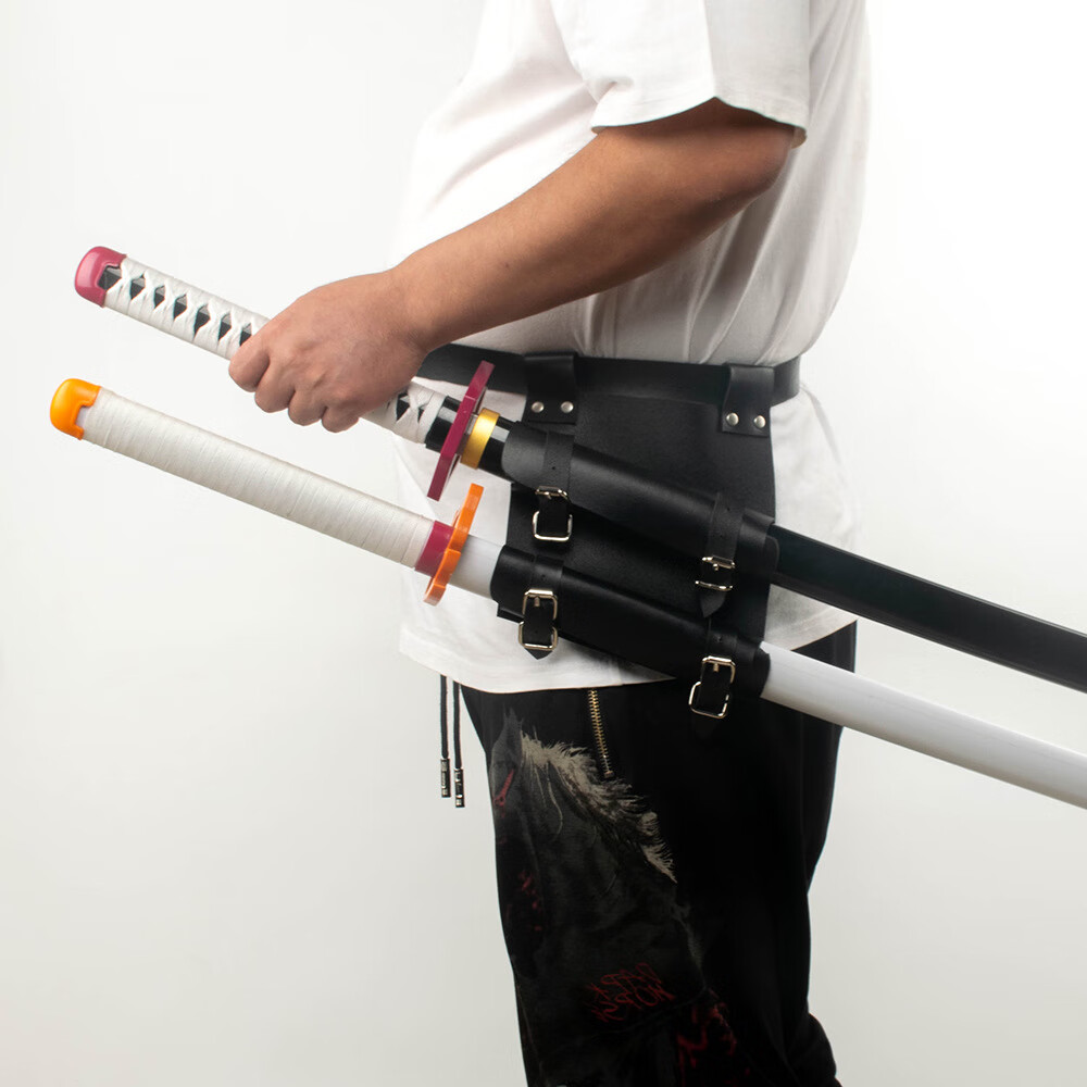 鬼灭之刃动漫周边模型日轮木刀腰带配饰挂腰服饰道具