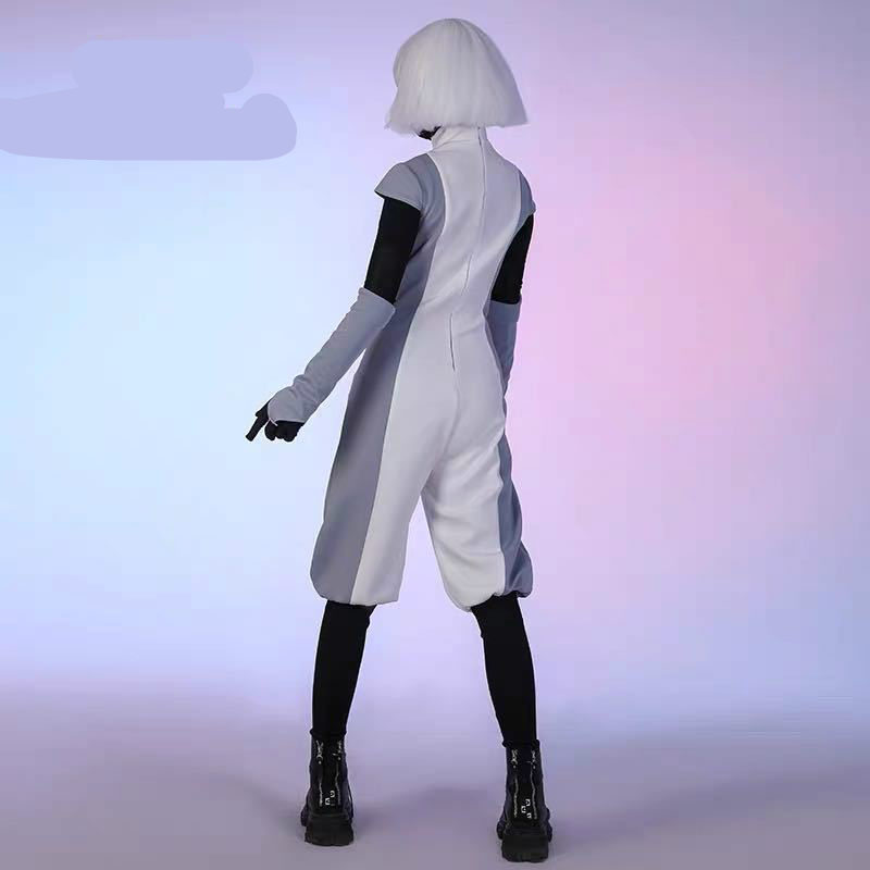 圣岛季预言季工装/剑道裤 双子先祖 cos服装全套 面具 上衣 裤子 腰封