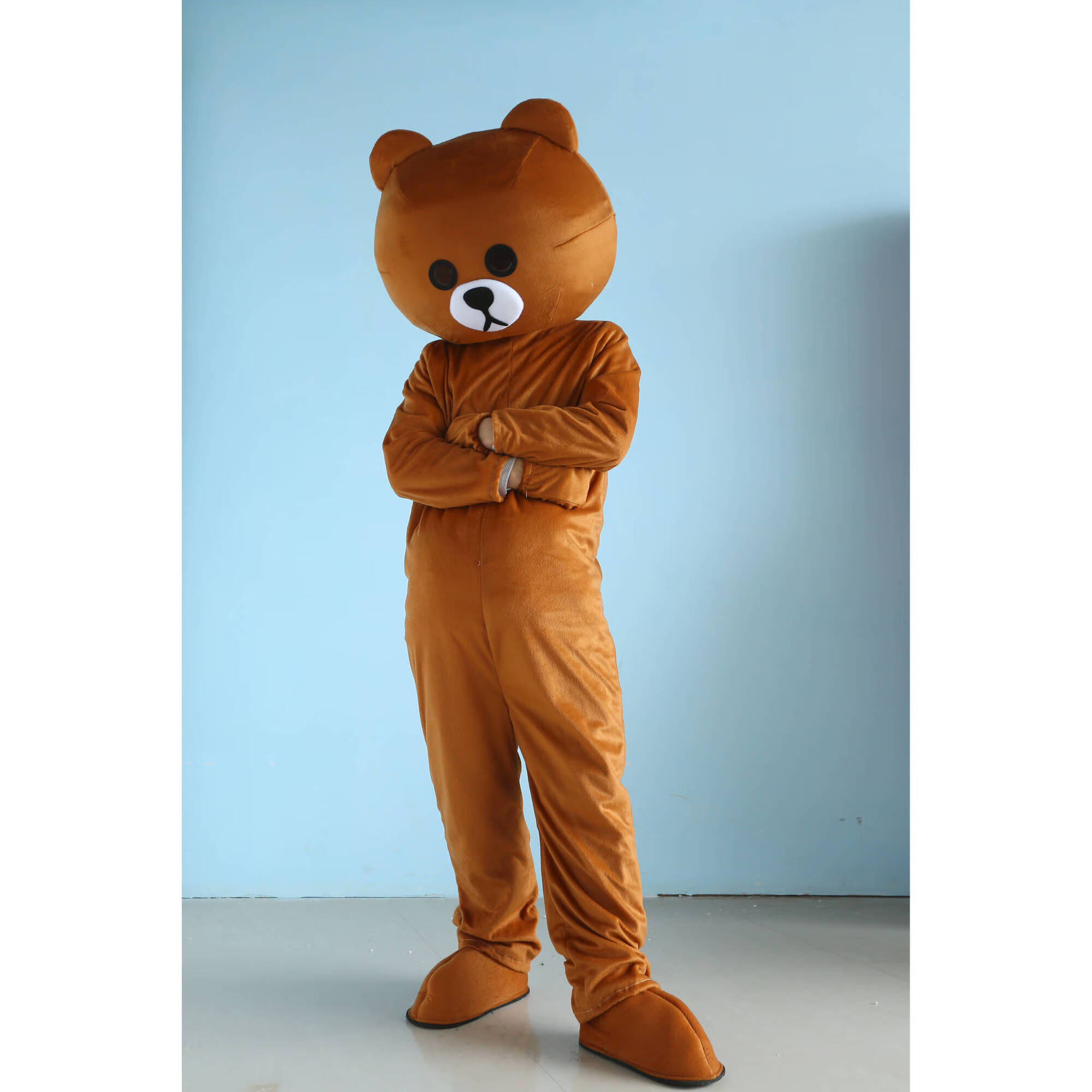 熊本熊卡通人偶服装抖音网红熊行走表演玩偶道具服来图定制皮卡丘身高