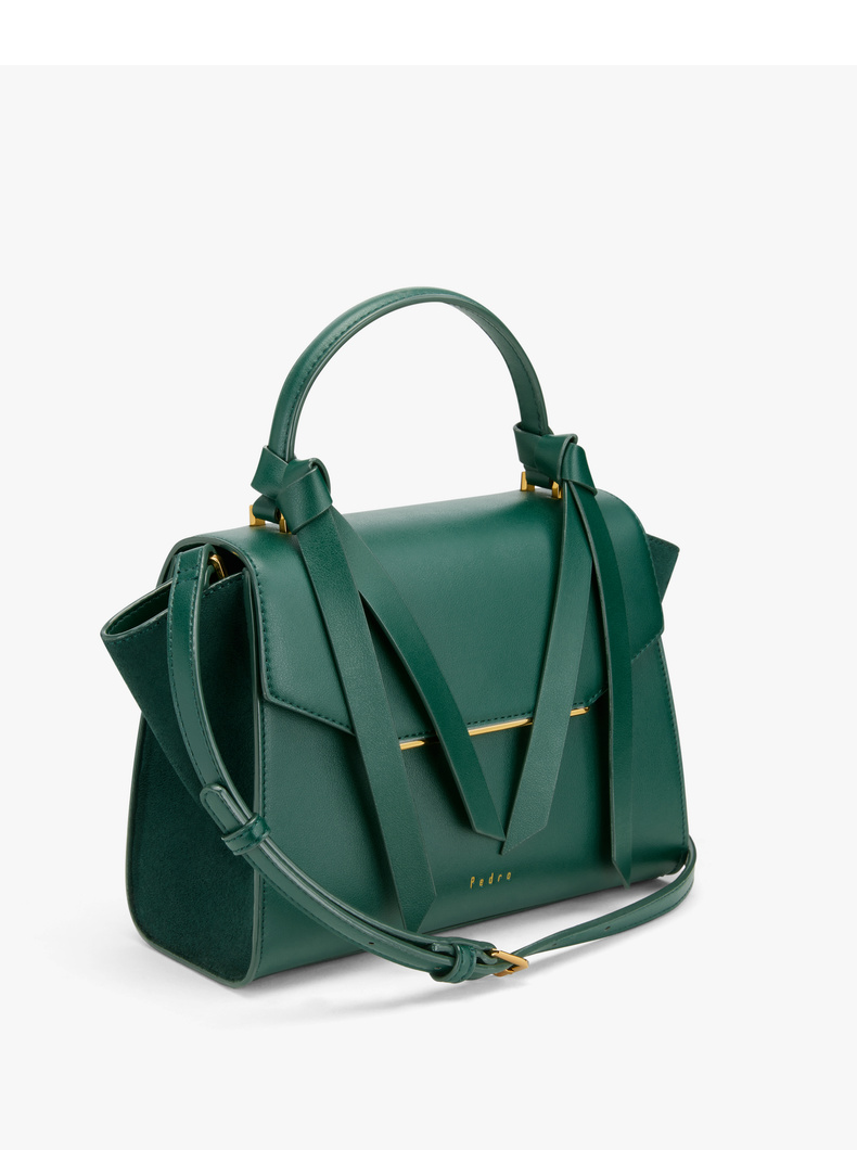 pedro女包女士绳结装饰秋千包手提包斜挎包单肩包婚包pw255210011浅