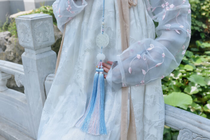 古风玉佩汉服配饰流苏腰佩禁步古装腰间挂件旗袍压襟情侣男女 花开