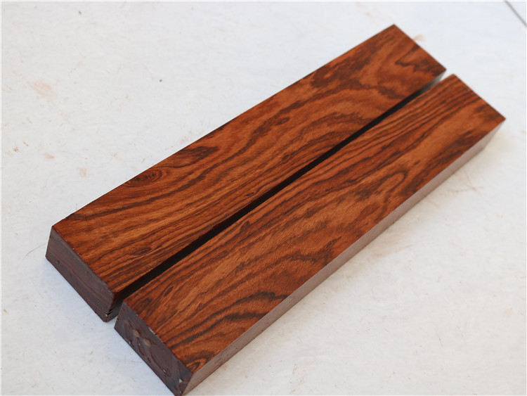 沙漠铁木料高花满金丝弹弓刀柄贴片佛珠无事牌原木 香槟色 沙漠铁2.