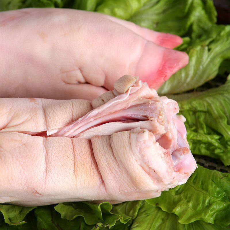 顺丰直达新鲜猪蹄整只猪蹄带筋猪蹄子猪脚猪爪猪蹄前蹄整箱猪蹄整只