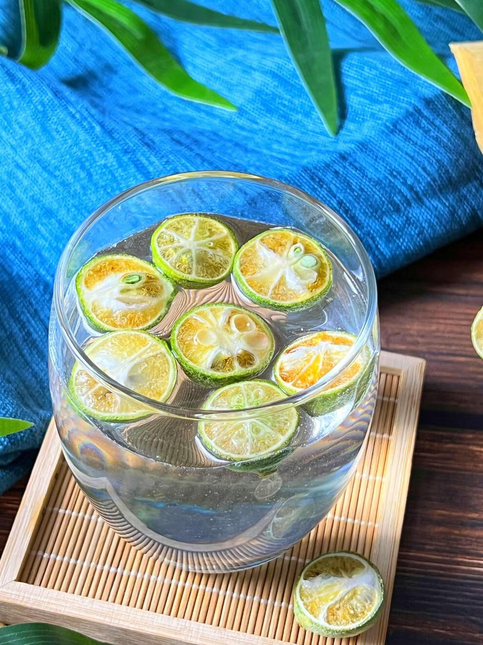 冻干青桔柠檬片百香果金桔干水果茶金橘泡水喝的东西小青橘干青柠内廷