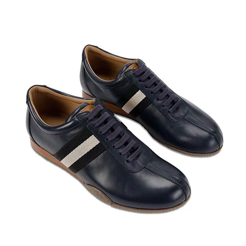 巴利(bally) 男鞋 男士经典系带男鞋 6234206 黑色 休闲运动鞋 9/43