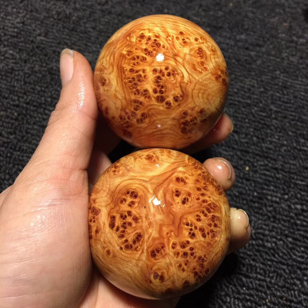 金石通太行崖柏手球满留疤崖柏木保健球手转球球手玩球按摩球送长辈满