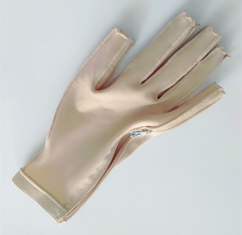 压力手套烫伤弹力套疤痕加压手指压力套抗防增生手背术后弹力手套 带