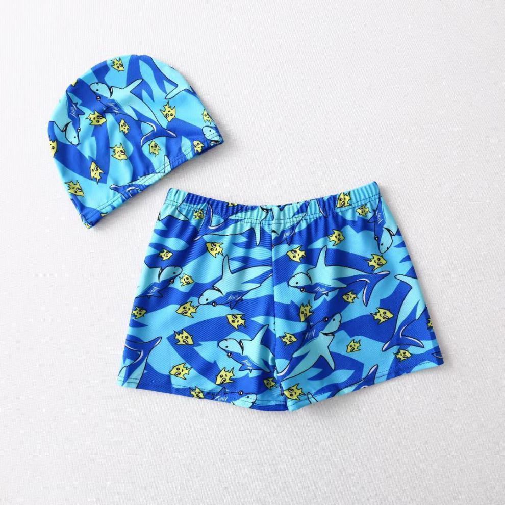 wisben 2--10岁小孩子穿的儿童泳裤男童小中大童泳衣卡通幼婴儿泳裤