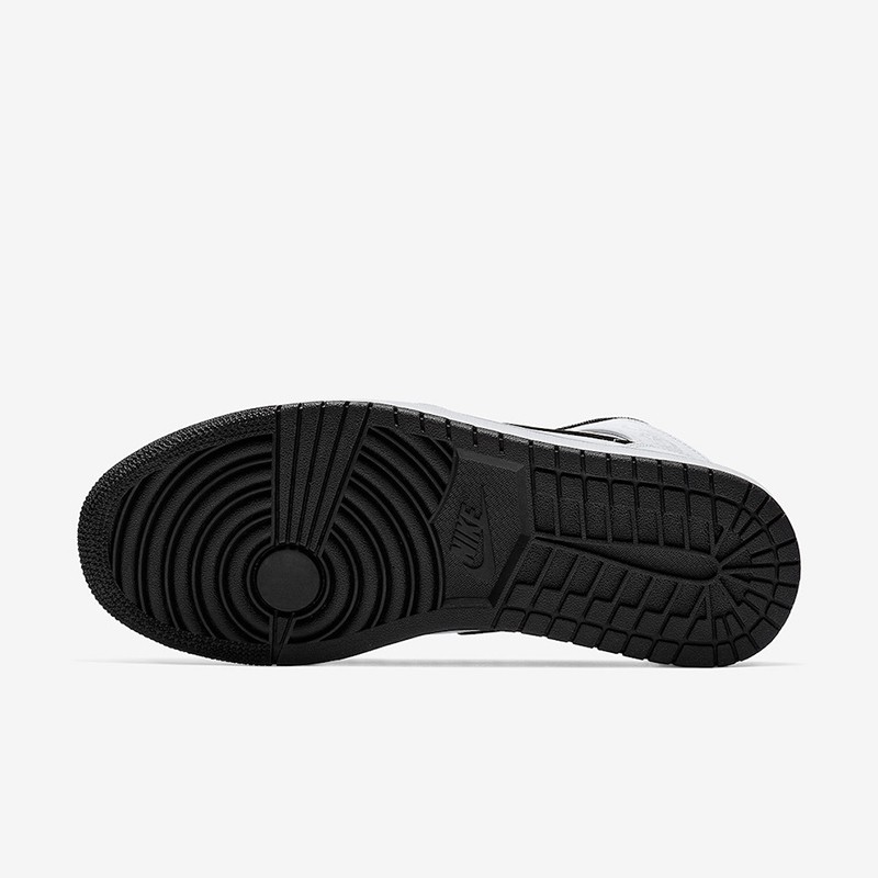 耐克nike air 1 mid中帮液态银男子休闲篮球 554724-121 45【图片